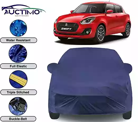 AUCTIMO® Maruti Suzuki Swift Car Cover Waterproof/Swift Car Cover 
